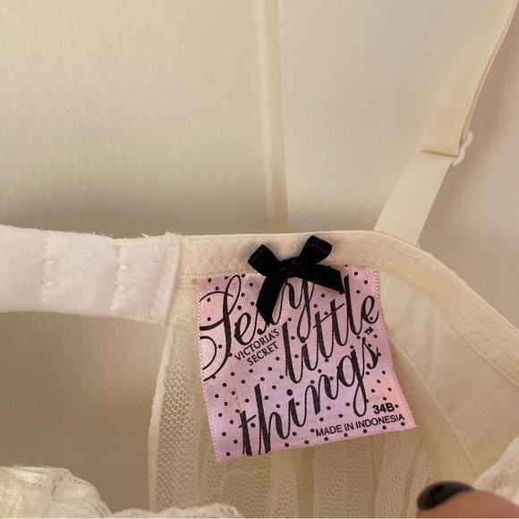 Y2K Victoria’s Secret Mesh Babydoll Nightie Lingerie Fairly Core - Picture 3 of 5